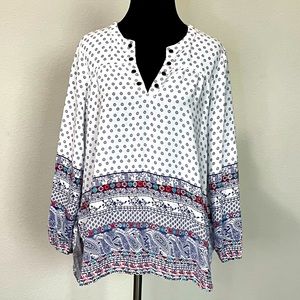 Crave fame by almost famous boho style top size large